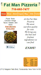 Mobile Screenshot of fatmanpizza.com
